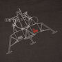 Lunar Space Tech Black Long Sleeve Top, thumbnail 3 of 6