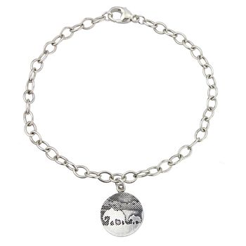 Sterling Silver Mother And Daughter Elephant Bracelets, 4 of 5