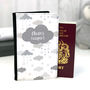 Cloud Personalised Passport Cover, thumbnail 1 of 6