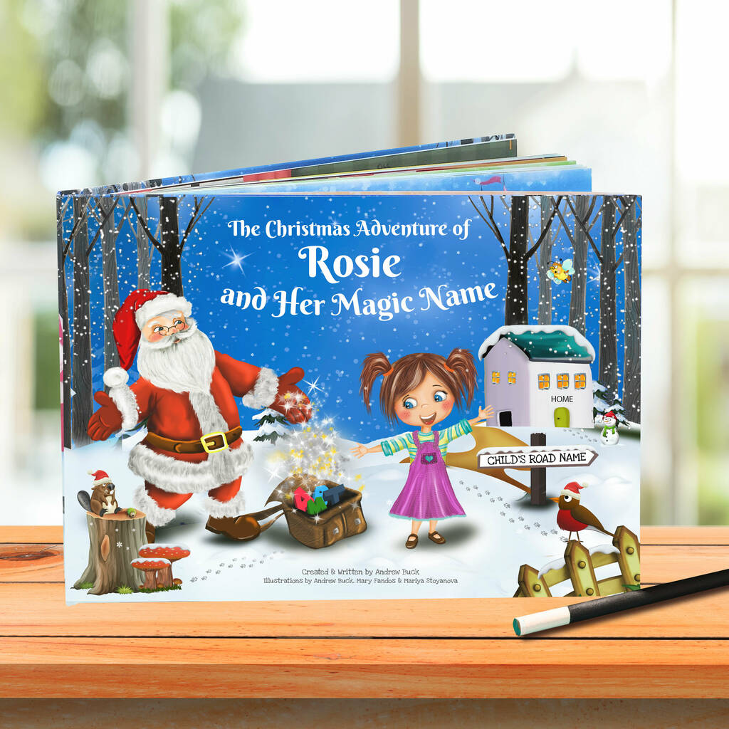 Personalised Christmas Story Book With Exclusive Cover, 1 of 11