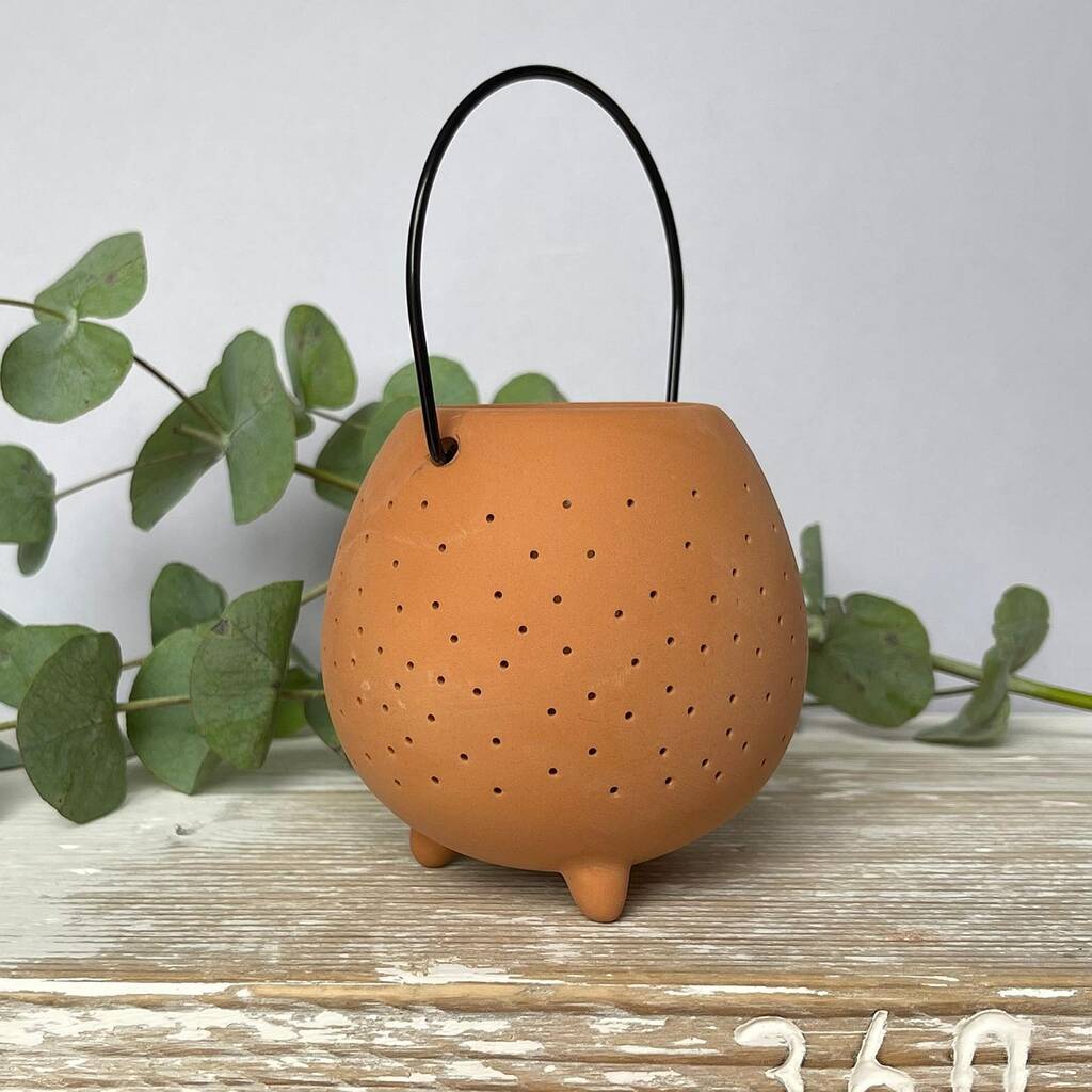 Terracotta Outdoor Lantern By Nest