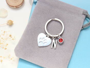 Paw Print Personalised Keyring Pet Lover Gift, 4 of 9