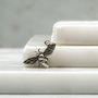 Sterling Silver Vintage Style Bee Charm Necklace, thumbnail 1 of 5