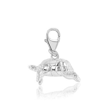 Tortoise Charm Sterling Silver, 5 of 11
