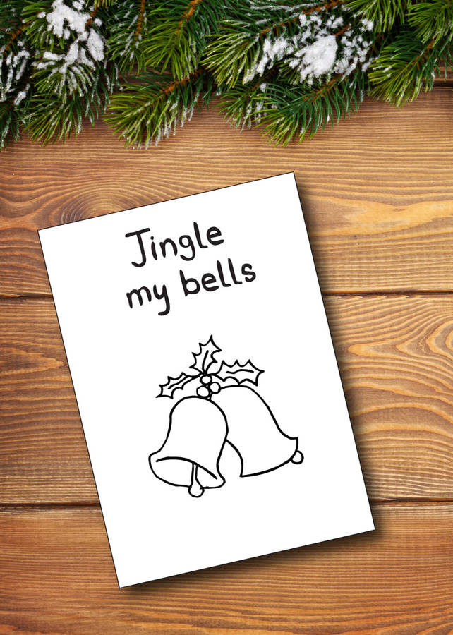 Jingle Bells Christmas Card 