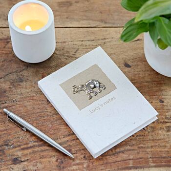 Personalised Elephant Dung Notebook, 3 of 7