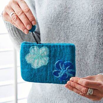 Felted Flower Purse, 6 of 8