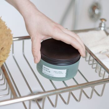 Lemongrass Coffee Body Scrub For Dry Skin, 7 of 9