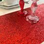 Red Glittery Table Runner, thumbnail 1 of 5