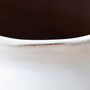 Juno Handmade Small White China Vase, thumbnail 4 of 5