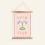 Floral Twin Nursery Print, thumbnail 3 of 9