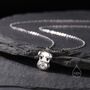 Schnauzer Dog Pendant Necklace In Sterling Silver, thumbnail 1 of 11