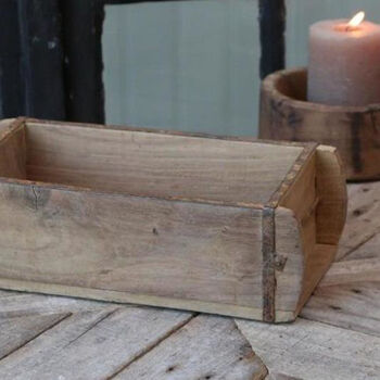 Products Mango Wood Storage Box Reclaimed Brick Mould, 4 of 9