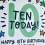 10th Birthday Card Double Digits, thumbnail 7 of 7