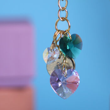 Crystal Heart Keychain, 2 of 6