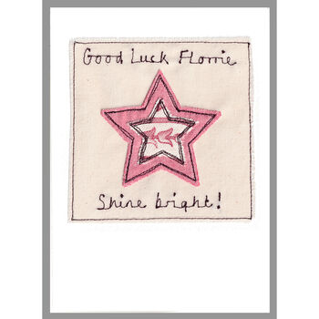 Personalised Good Luck Card, 6 of 12