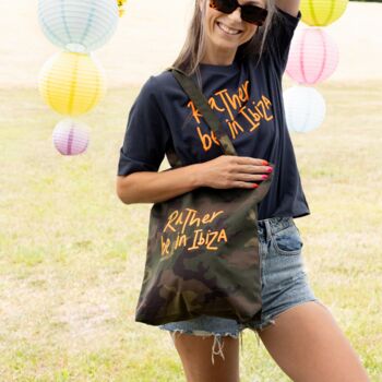 Rather Be In Ibiza Organic Tote Bag, 2 of 2