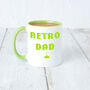 'Retro Dad' Space Invader Father's Day Mug, thumbnail 2 of 7