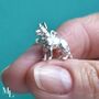 Alsatian Sterling Silver Charm, thumbnail 1 of 11