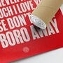 Middlesbrough 'My Only Boro' Football Song Print, thumbnail 3 of 3