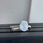 Sterling Silver Moonstone Crystals Ring, thumbnail 6 of 12