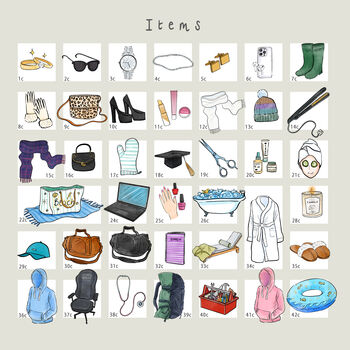 Personalised Engagement Card Choose Their Favourite Things, 3 of 10