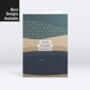 Abstract Design Personalised Greeting Card, thumbnail 4 of 12