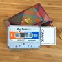 Personalised Tape Cassette Card Holder Travel, thumbnail 1 of 4