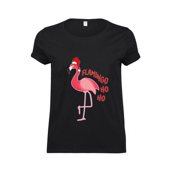 Flamingo Christmas T Shirt, 2 of 3