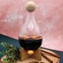 Personalised Mulled Wine/Coffee Glass Jug With Bamboo Stand, thumbnail 1 of 5