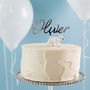 Modern Personalised Acrylic Cake Topper, thumbnail 1 of 5