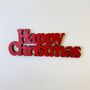 Happy Christmas Handmade Card, thumbnail 2 of 3
