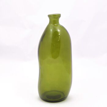 Recycled Blown Glass Vase | 35cm | Four Colours, 3 of 4