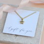 Gold Plated Star Necklace, thumbnail 4 of 9