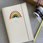 Personalised Refillable A5 Rainbow Notebook, thumbnail 2 of 4