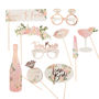 Rose Gold Floral Hen Party Photo Booth Props, thumbnail 2 of 3