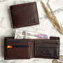 Rfid Secure Men's Brown Leather Wallet, thumbnail 1 of 4