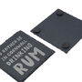 'I'd Rather Be In Cornwall' Square Slate Coaster | Cornish Gift | Home Decor, thumbnail 3 of 4