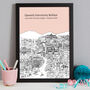 Personalised Belfast Graduation Gift Print, thumbnail 6 of 9