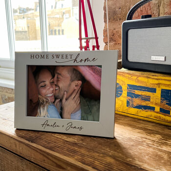 Personalised New Home Picture Frame Gift For Couples, 7 of 9