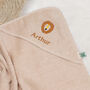 Personalised Trixie Aura Lion Hooded Towel, thumbnail 1 of 6