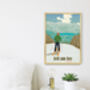 Zell Am Zee Ski Resort Austria Travel Poster Art Print, thumbnail 3 of 8