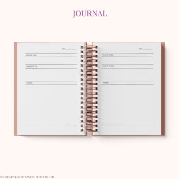 Personalised | Academic Mid Year 23 24 Diary | Pinks, 12 of 12