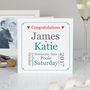 Personalised Wedding Details Card, thumbnail 1 of 4