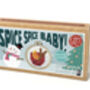 Spice Spice Baby! Christmas Mini Matchbox Cross Stitch Kit, thumbnail 2 of 5