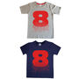 Age Number Kids T Shirt, thumbnail 10 of 12