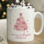 Pink Christmas Tree Slippers, thumbnail 3 of 3