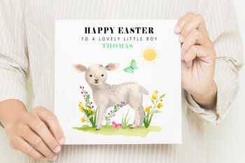 Little Lamb Easter Card, 3 of 3
