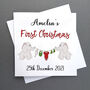 Personalised Baby's First Christmas Card, thumbnail 2 of 2