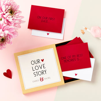 'Our Love Story' Messages Gift Box, 5 of 5
